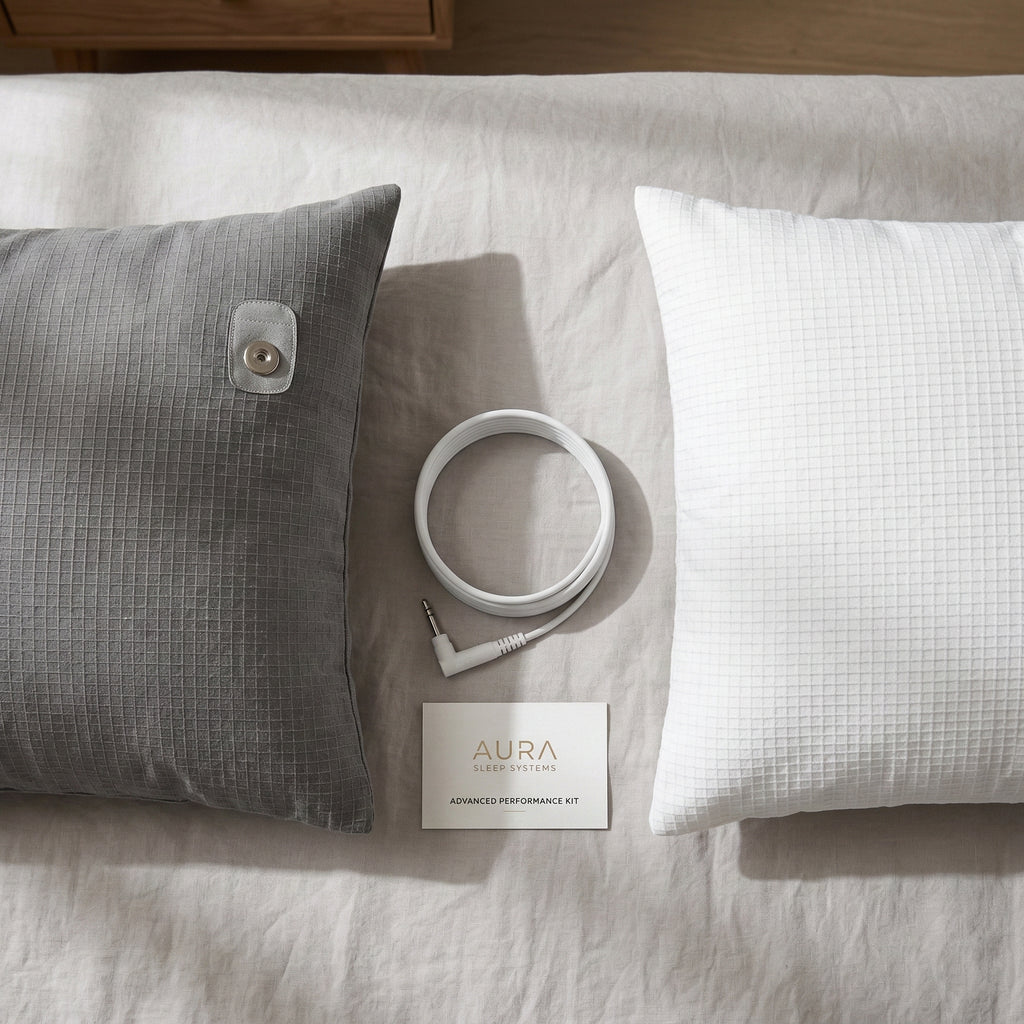 Earthing Grounding Pillowcase – Silver Fiber Anti-Static Pillow Cover for Comfortable Sleep